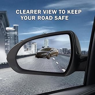 Left Driver Side Mirror Compatible With 2017 2018 2019 2020 Hyundai Elantra With Power Glass Heated Blind Spot Black Replace#87610F3020 (7Pins)