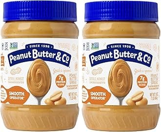 Smooth Operator Peanut Butter, Non-GMO Project Verified, Gluten Free, Vegan, 16 Ounce (Pack of 2)