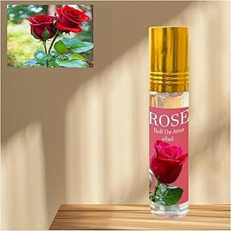 Real Rose Attar Original Pure Super Long-Lasting Alcohol Free 8.0ml in Luxury Bottle Best for Men and Women