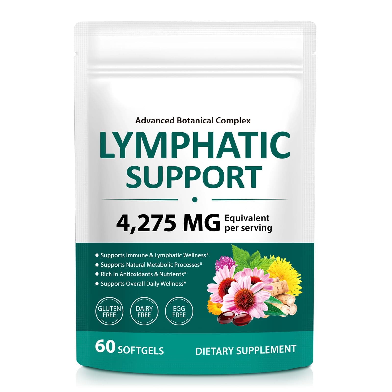 Lymphatic Drainage Supplements