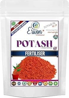 Erwon Potash Fertilizer, Pure, Premium Powerful Fertilizer For Overall Growth Of Plants (400 Gm), Granules