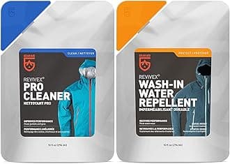 Outerwear Care Kit with Revivex Pro Cleaner and Revivex Wash-In Water Repellent