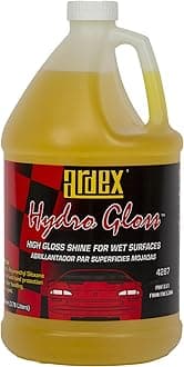 Hydro-Gloss 4287 | 1 Step Speed Wax - Professional formula for Cars, Quick Clean & Shine on Wet/Dry Surfaces, No-Residue Car Detailing Spray with High-Gloss Protection, Gallon
