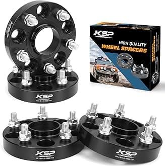 KSP PERFORMANCE 20mm 5x114.3 Hubcentric Wheel Spacers Fit TC XB, ES300 350, GS300 350 430,IS250 300 350,LS400 430 460,RC300 350, Camry Highlander Tacoma(4 pcs 60.1 bore 12X1.5mm)
