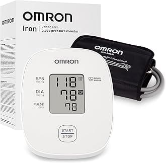 Iron Blood Pressure Monitor for Home Use & Upper Arm Blood Pressure Cuff - #1 Doctor & Pharmacist Recommended Brand - Clinically Validated