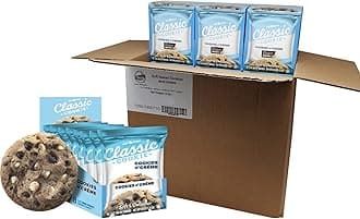 Classic Cookie Soft Baked Cookies n' Crème Cookies made with Hershey's® Premier White Creme Chips, Full Case of 12 Boxes, 96 Individually Wrapped Cookies