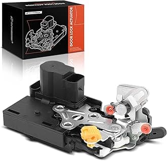 A-Premium Rear Right Door Latch Compatible with 2001-2007 Chevrolet Chevy Silverado 1500 2500 3500 Avalanche Tahoe & GMC Sierra Yukon & Cadillac Escalade, Rear Passenger Side Door Lock Actuator