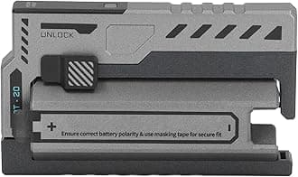 Power Bank Battery Charger, Replaceable Lithium Battery, Portable 2 in 1 Charging Case for 20700 Lithium Battery with USB C Cable, BT 20 Fast Charging Wireless Travel Charger