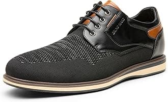 Bruno Marc Men's Mesh Casual Dress Shoes Breathable Oxfords Sneakers
