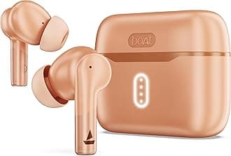 Boat Airdopes 141 Gen 2, 4 Mics ENx Tech, 48 Hrs Playback, Free Music Streaming, Fast Charge, Low Latency, IPX4, v5.4 Bluetooth Earbuds, TWS Ear Buds Wireless Earphones with mic (Orange)