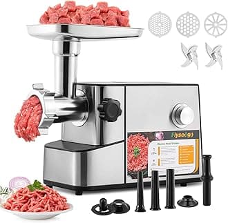 Meat Electric Grinder 3200W High Capacity Commercial Heavy Duty Electric Grinder for Use and Commercial Use