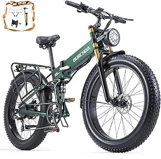 DAMSON Dual Motors AWD Electric Bike for Adults 5000w/3000W/1500W Peak Dirt Ebike, 40MPH/30MPH Max, 52V/48V 60Ah/40Ah/30Ah/20Ah Long Range Battery, 26" Fat Tire Off-Road Bicycle for Commute Mountains