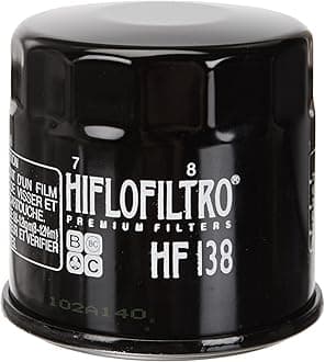 HF138 Black Premium Oil Filter
