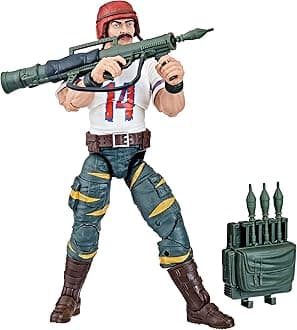 G.I. JOE Classified 6 Inch Action Figure | Tiger Force Bazooka Katzenbogen