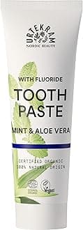 Urtekram Toothpaste - Mint - with Flouride - Vegan, Organic, Aloe Vera