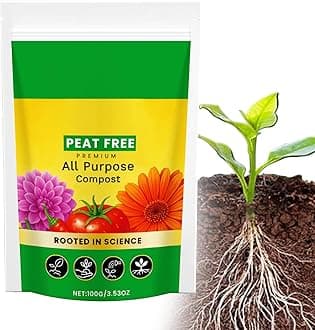 Potting Soil For Indoor Plants | Vegetable Soil Potting Mix - Organic Dirt Fertilizer Blend Mix Food For Gardening Succulent Cactus Bonsai Support