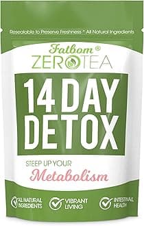 Zero Tea 14 Day Detox Tea, Teatox Herbal Tea for Cleanse