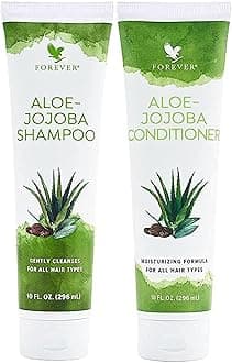 Forever Living - Aloe Jojoba Shampoo, Gentle Vegan and Gluten-Free Formula with Aloe Vera and Oil, Tropical Fruit Fragrance, Twin Pack