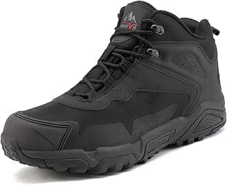 Men's Waterproof Hiking Boots Lightweight Mid Trekking Shoes