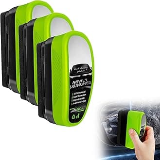 Car Window Cleaner, Automotive Oil Film Cleaning Brush, 150ML Car Window Glass Windscreen Cleaner, clear vision cleaner, Windscreen Cleaner for Windshield Remove Stain for Easily Improve Clarity (3)