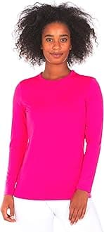 Thermajane Long Sleeve Thermal Shirts for Women Cold Weather, Womens Thermal Underwear Tops, Base Layer Women Thermal