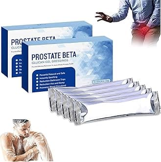 Royalprestige Prostate Beta Glucan Gel Dressings, See Results in 7 Days,Safe and Effective (2 Box)