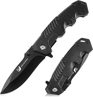 3.54" Tactical Folding Knife – Pocket Knife with Pocket Clip for Men, Small EDC Knife for Camping, Outdoor Survival, Portable Everyday Carry