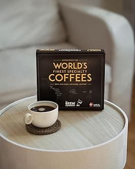 Original Gourmet Coffee Gift Set for Men & Women – 3 of the World’s Finest Single Estate Specialty & Organic Coffees | Brew & Enjoy Anytime, Anywhere | Hamper Style Letterbox Gift Idea for Him & Her