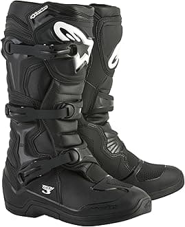 Alpinestars Tech 7 Men's Off-road Boots, Men's Tech 7 Boots Red/Grey/Black Size 11