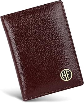 HAMMONDS FLYCATCHER Unisex Leather Unisex Card Holder (CC601BR) Brown Small