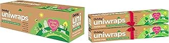 Food Wrapping Paper (11" x 100 Metres, Multicolor) & Oddy Uniwraps Food Wrapping Paper Foil 278MM x 20M, Combo Pack, Set of 2 Rolls complementrygift-4pcs Scrub pad(3"X4")