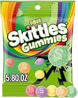 Sour Gummies Chewy Candy Assortment, 5.8 oz Bag