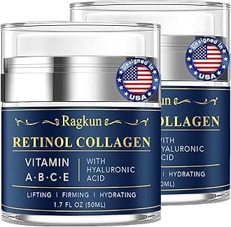 Collagen Neck Creams for Tightening and Firming, Anti Aging Day & Night Facial Moisturizer for Women & Men