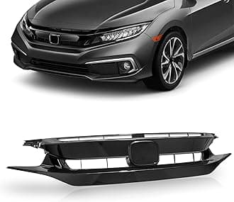 Glossy Black Mesh Hood Grille