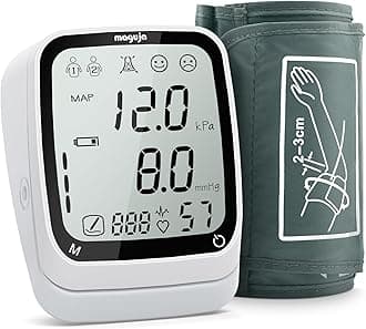 Arm Blood Pressure Monitor, maguja Blood Pressure Machine, BP Monitor Automatic Upper Arm with High Blood Pressure Cuff for Home Use