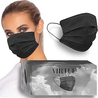 On The Go Curved Face Masks - Soft 3 Ply Comfort 50 Disposable Face Masks