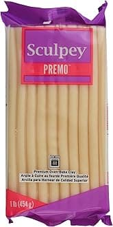 Premo Polymer Art Clay Accents, 1-Pound, Translucent (PE1 5310)