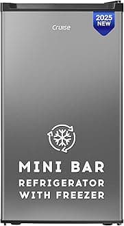 Cruise 84 L 2 Star Minibar Direct Cool Single Door Refrigerator - Compact Size - Ideal for Home, Office and Dorm Rooms (Graphite Grey, CRDSVK-FZ1095G)