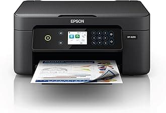 Epson Expression Home XP-4205 Wireless Color All-in-One Printer, Scan Copy, Automatic 2-Sided Printing, Borderless Photos and 2.4" Colorful Display, Compatible with Alexa - Black