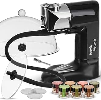 Cocktail Smoker Kit - Whiskey Smoker Kit - Smoke Infuser - Extended Kit, 14 PCS, Smoker Machine with Accessories and Wood Chips - Indoor Smoker - Gift for Men