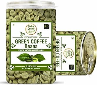 Green Coffee Beans - 300g | Pure & Natural for Weight Loss Management | Herbal Supplement