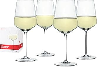 White Wine Glasses, Set of 4, Crystal, 440 ml, Style, 4670182