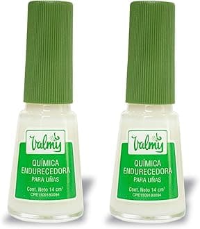 Quimica Endurecedora Nail Hardener - Strengthener and Protective Polish Treatment for Extra Strong Nails - Pack of 2