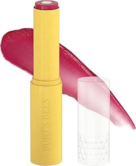 Burt’s Bees Tinted Boosted Balm, Cheeky Cherry, Hydrating Tinted Lip Balm with Vitamin C, E, and F Core, 24 Hour Lip Moisturizer with Responsibly Sourced Beeswax, 100% Natural Origin, 1 Count, 0.16oz