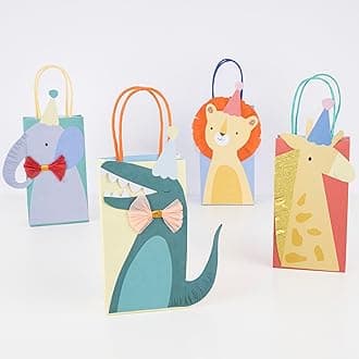 Animal Parade Party Bags (Pack of 8)