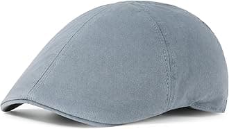 BOTVELA Newsboy Cap for Men Cotton Beret Ivy Irish Gatsby Driving Cabbie Hat