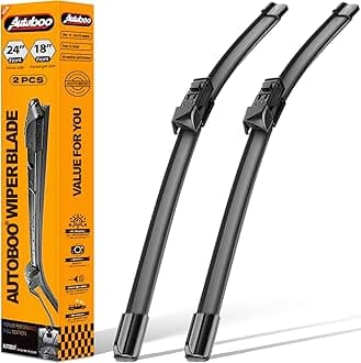 24"+18" Windshield Wiper Blades Replacement for Mazda 6 CX-5 CX-9 CX5 CX9 2016 2017 2018 2019 2020 2021 2022 2023 2024 2025 -Original Factory Quality (Pack of 2)