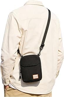 Mini Crossbody Bag Shoulder Bag for Men, Small Messenger Satchel Bag for Women