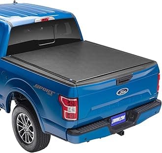 Tonno Pro Lo Roll, Soft Roll-up Truck Bed Tonneau Cover | LR-2020 | Fits 2009 - 2018, 2019 - 2020 Classic Dodge Ram 1500/2500/3500 5' 7" Bed (67.4")