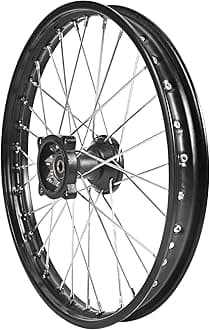 Trkimal Front Wheel Rim Hub for Motocross Off Road Dirt Pit Bike (70/100-17 (12mm inner Bearing))